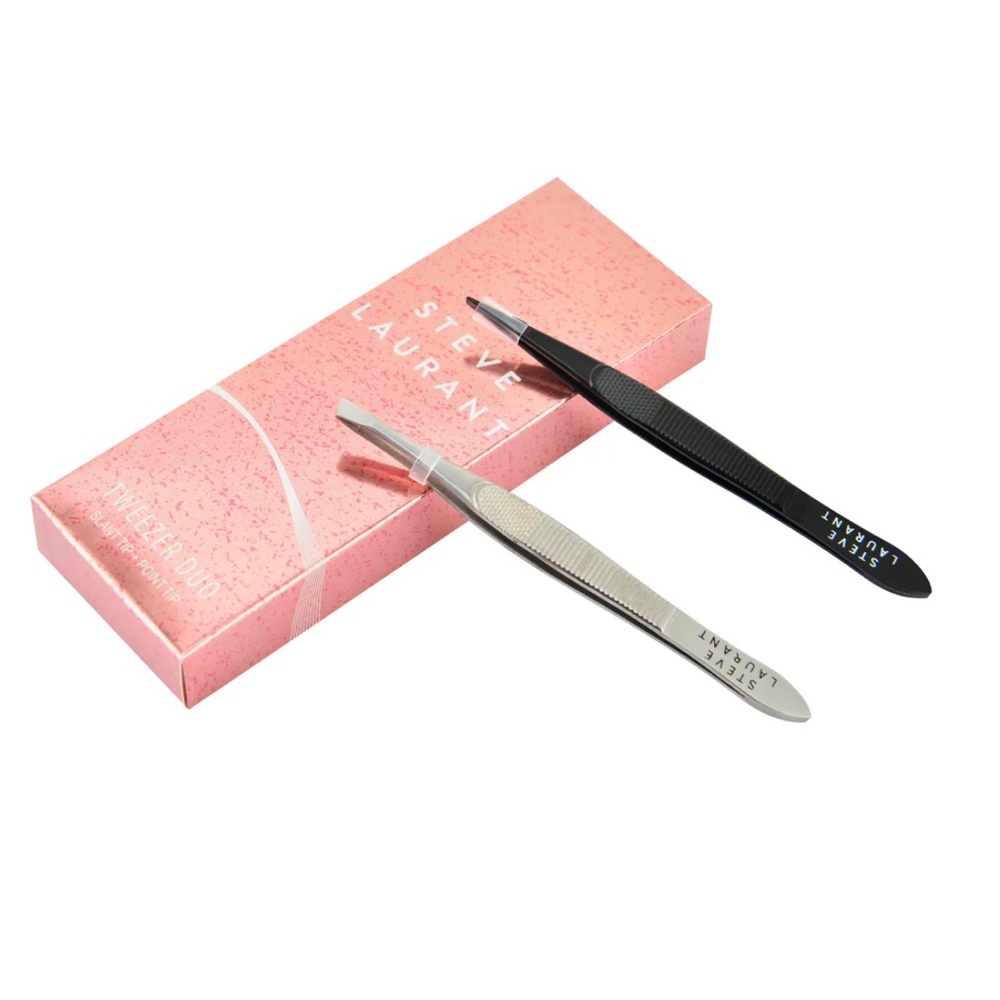STEVE LAURANT TWEEZER DUO
SLANT TIP + POINT TIP